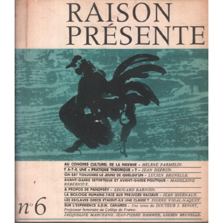 Raison presente n° 6