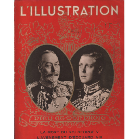 Revue l'illustration / hors serie / la mort du roi george V...