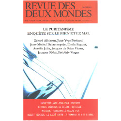 Revue des deux mondes / le puritanisme : enquete sur le bien et le mal