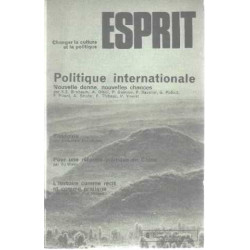 Revue esprit/ juin 1981/politique internationale