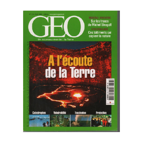 Revue géo n° 314 / à l'écoute de la terre