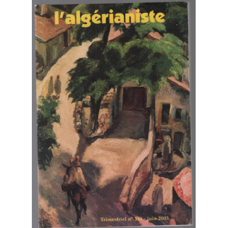 Revue l'algérianiste n° 110