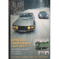 Revue rétroviseur n° 127 / dossier daimler SP 250 Alpine A110...