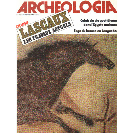 Revue archeologia n° 149 / lascaux les travaux actuels