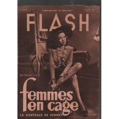 Flash l'hebdomadaire du grand reportage / 1ere année n° 8