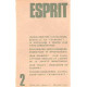Revue esprit / fevrier 1976