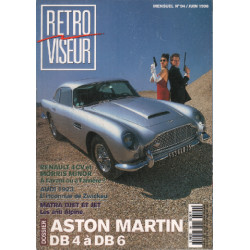 Revue rétroviseur n° 94 : dossier Aston Martin DB4 à DB6 , renault...