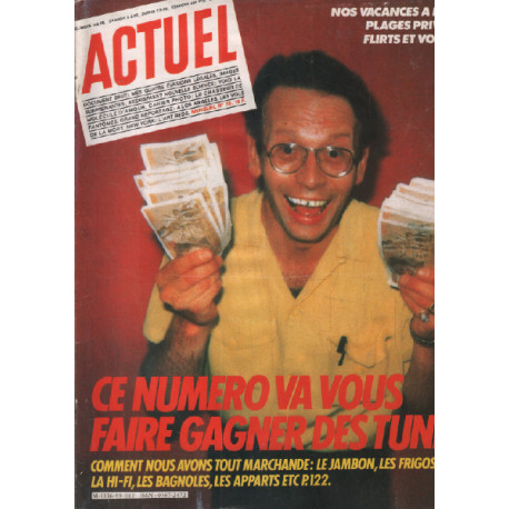 Revue actuel n° 59 / nouvelle serie
