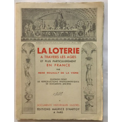 La loterie à travers les âges et particulièrement en France