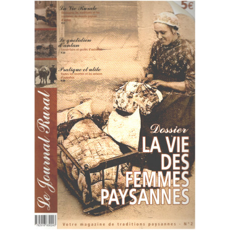 La vie des femmes paysannes (journal rural n° 2)