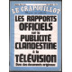 Les rapports officiels sur la publicité clandestine à la...