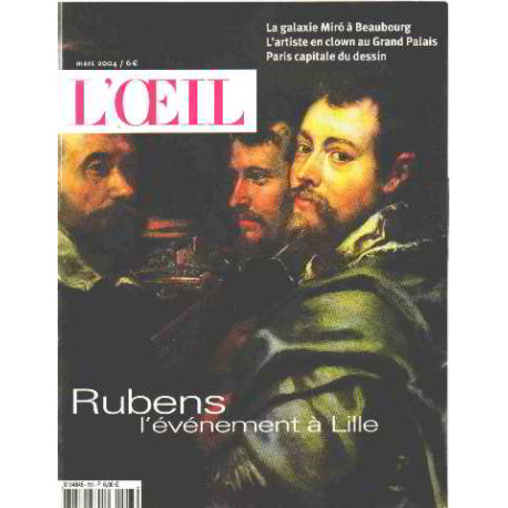 Revue l'oeil n° 556 / rubens l'evenement à lille