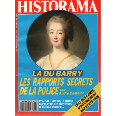 Historama n° 68 / la du barry les rapports secrets de la police