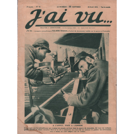 Revue j'ai vu ... n° 23