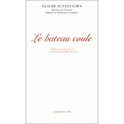 Le Bateau coule. Discours de réception à l'Académie des Beaux-Arts