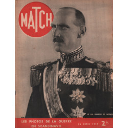 Match original n° 95 / les photos de la guerre en scandinavie