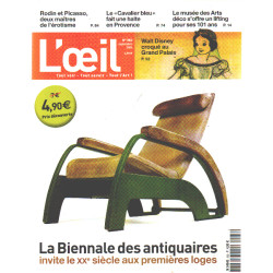 Revue d'art l'oeil n° 583 / la biennale des antiquaires invite le...