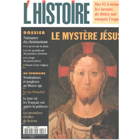 Revue l'histoire n° 227 / le mystere de jésus
