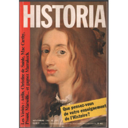 Que pensez vous de votre enseignement de l'histoire / revue...