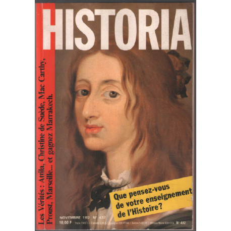 Que pensez vous de votre enseignement de l'histoire / revue...