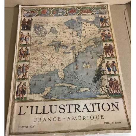 Revue l'illustration / france -amerique / 10 avril 1937
