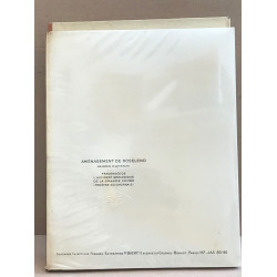 Aménagement de roselend (galerie d'amenée ) traversée de...