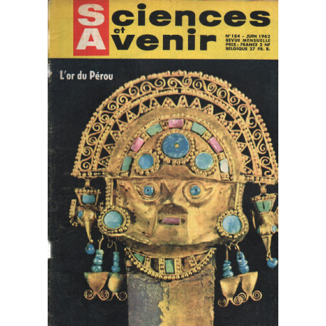 Sciences et avenir n°184 l'or du pérou