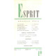 Revue esprit/ decembre 1960