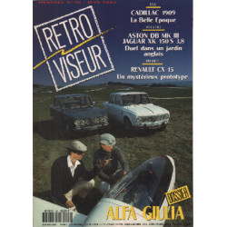 Revue rétroviseur n° 46 : dossier alfa giulia , cadillac 1909 ,...