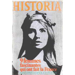 Revue historia n° 298 / 9 femmes fascinantes qui ont fait la france
