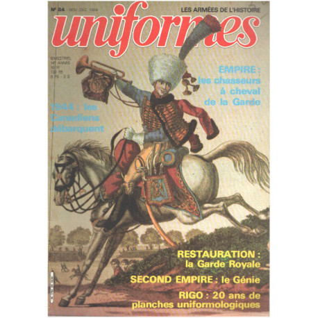 Les armées de l'histoire / uniformes n° 84