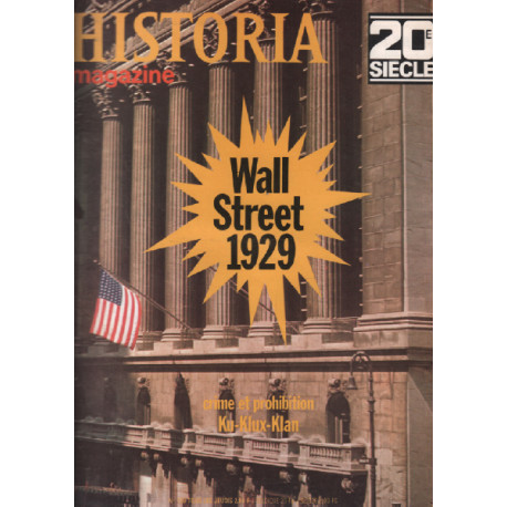 Historia n° 139 / wall street 1929