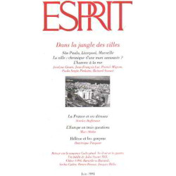 Revue esprit juin 1994/ dans la jungle des villes