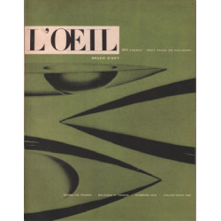 Revue d'art mensuelle l'oeil n° 43-44