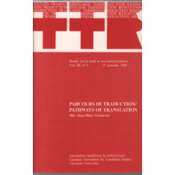 Parcours de traduction / pathways of translation
