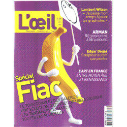 Revue d'art l'oeil n° 628 / special fiac