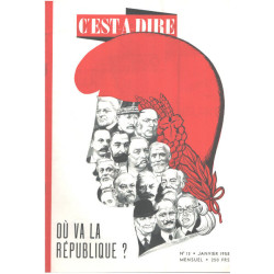 Revue c'est a dire n° 13