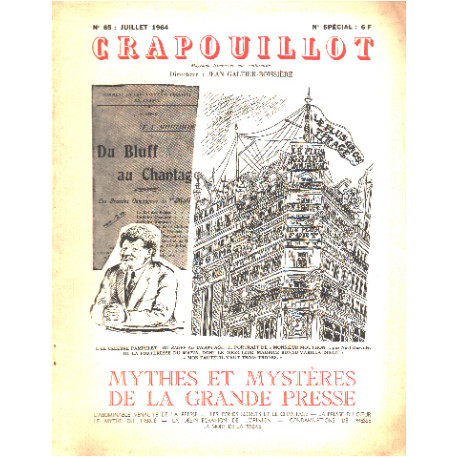 Revue crapouillot n° 65 / mythes et mysteres de la grande presse