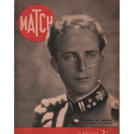 Match original n° 98 / leopold de belgique