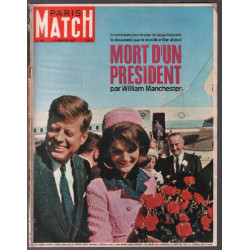 Mort d'un président ( kennedy ) / paris match n° 927