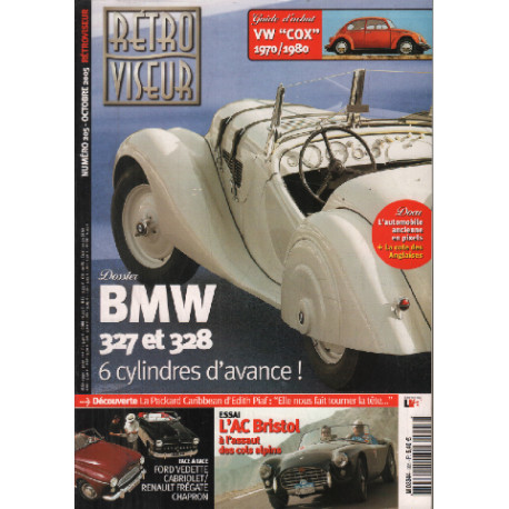 Revue rétroviseur n° 205 : dossier BMW 327 et 328 , AC bristol ,...