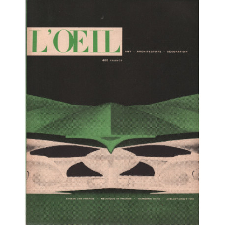 Revue d'art mensuelle l'oeil n° 55-56