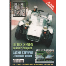 Revue rétroviseur n° 143 : dossier lotus seven volvo 122 S