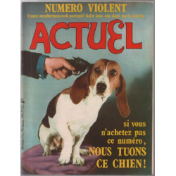 Revue actuel n° 54 / numéro violent