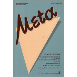 Meta / journal des traducteurs -translators journal volume 41 n° 2