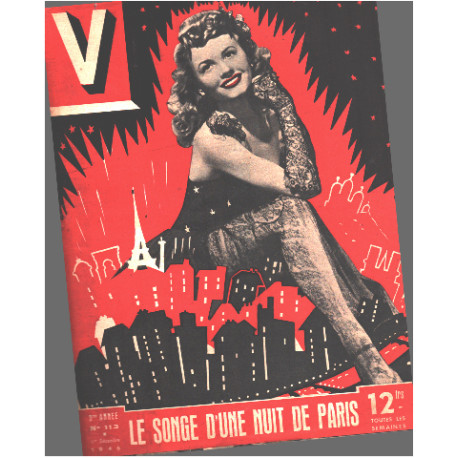 Revue V hebdomadaire illustré du reportage n° 113