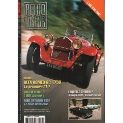 Revue rétroviseur n° 168 : alfa roméo 6C 1750