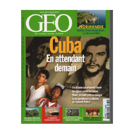 Revue géo n° 339 / cuba