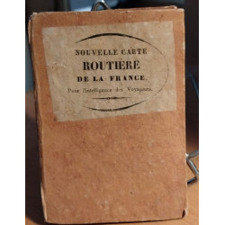 Nouvelle carte routiere de la france pour l'intelligence des voyageurs