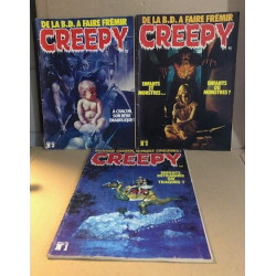 Revue creepy n° 1- 2-3 / 3numéros